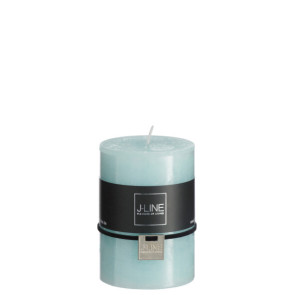 CANDELA CILINDRICA COLOR V.ACQUA-39 ore (7x7x10cm)