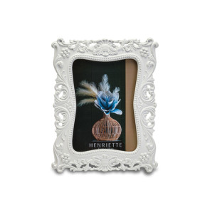 PORTAFOTO VINTAGE BIANCA IN GRES (int.13x18cm)