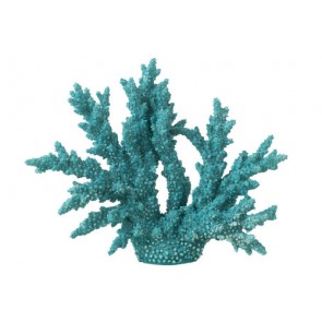 Corallo In Resina Azzurro Extra Large (34x13xh.27cm)