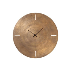 OROLOGIO ROTONDO IN METALLO ORO (diametro 73cm)