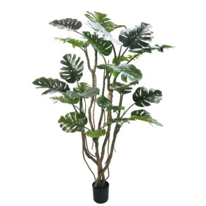 PIANTA ARTIFICIALE MONSTERA CON VASO (Ã˜120x210h)