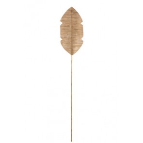 Foglia Decorativa Bambu/Foglie Di Banano Naturale Large (35X2X202CM)