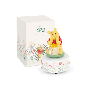 CARILLON WINNIE THE POOH CON SCATOLA H.13CM