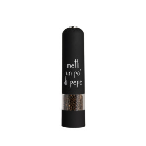 MACINASALE/PEPE 'METTI UN PO DI PEPE' IN NERO
