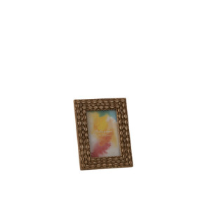 PORTAFOTO CONCHIGLIE IN RESINA BEIGE SMALL (int.10x15cm) (est.17x3xh.22cm)