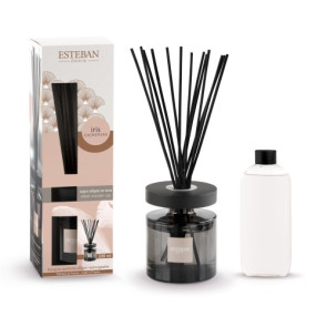 DIFFUSORE PER AMBIENTE- IRIS CACHEMIRE- IN VETRO (200ml) CON BACCHETTE