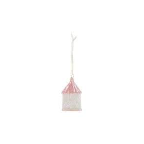 APPENDINO CON CALAMITA GIOSTRINA IN PORCELLANA ROSA (7cm)