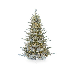 ABETE CORTINA CON STRUTTURA IN METALLO E RAMI IN PVC-2211 TIP/500LED- (h.210cm,diam.140cm)