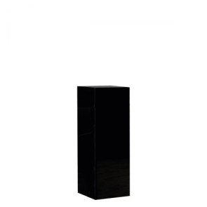 COLONNA RETTANGOLARE IN FIBRA DI VETRO NERA (27x27x70cm)