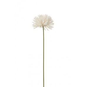 Crisantemo Plastica Bianco 10X8.5X59CM