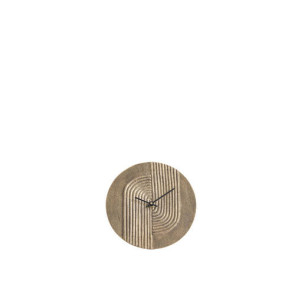 OROLOGIO ROTONDO IN METALLO BRONZO ANTICO (Ã˜15cm)