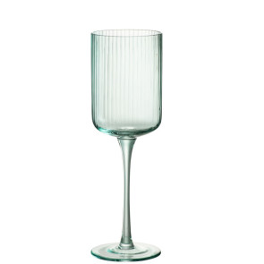 Set 6 Bicchieri Da Vino Ralph In Vetro Verde (diam.7,5xh.23,5)