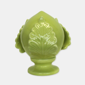 PUMO VERDE PISTACCHIO IN CERAMICA 12CM