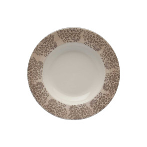 SET 6 PIATTI FONDI CM 24 COIMBRA SABBIA IN CERAMICA