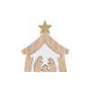 PRESEPE IN LEGNO (17XH.18CM)