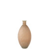 Vaso Ovale Vetro Beige Wash (29X29X60CM)